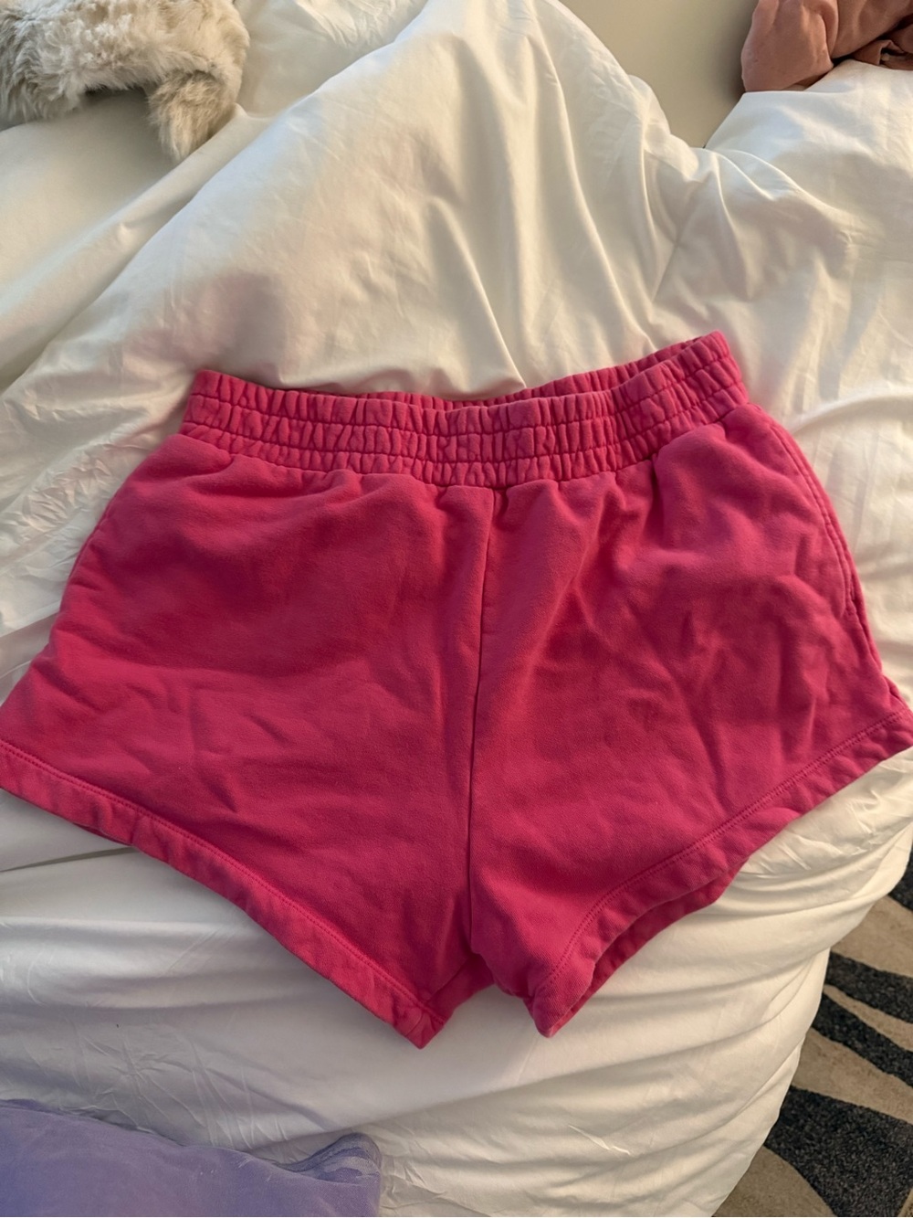 Daily Drills Hot Pink Athletic Lounge Shorts